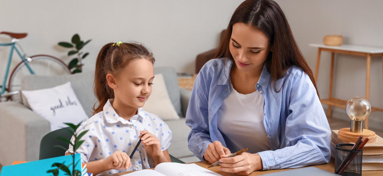 niña aprender